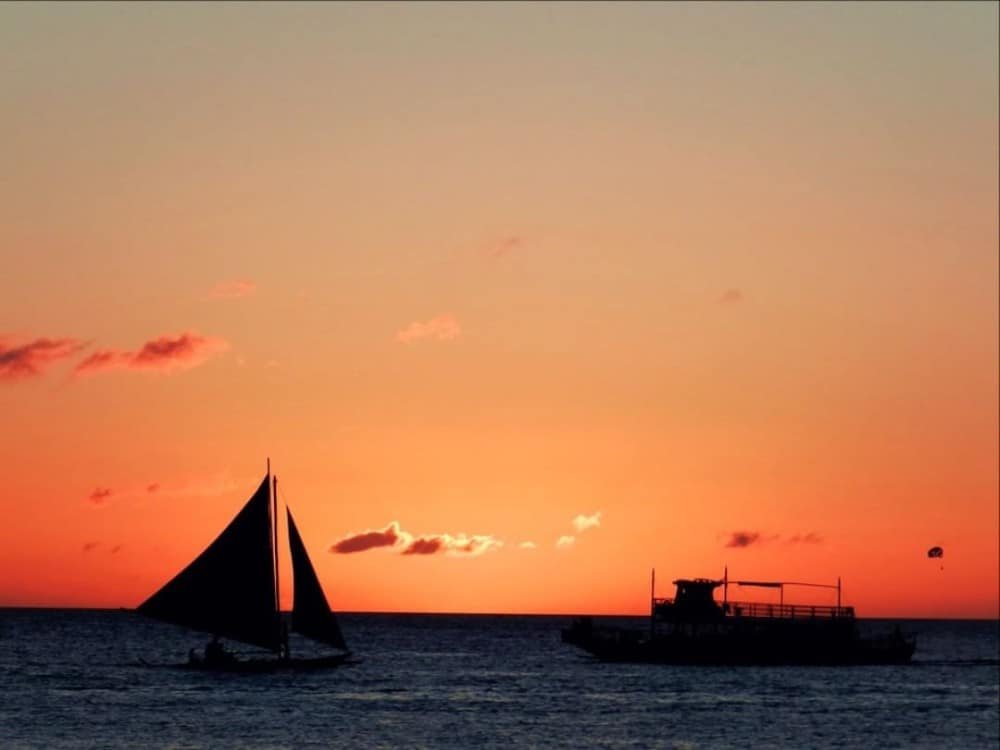 Boracay activities sunset watching