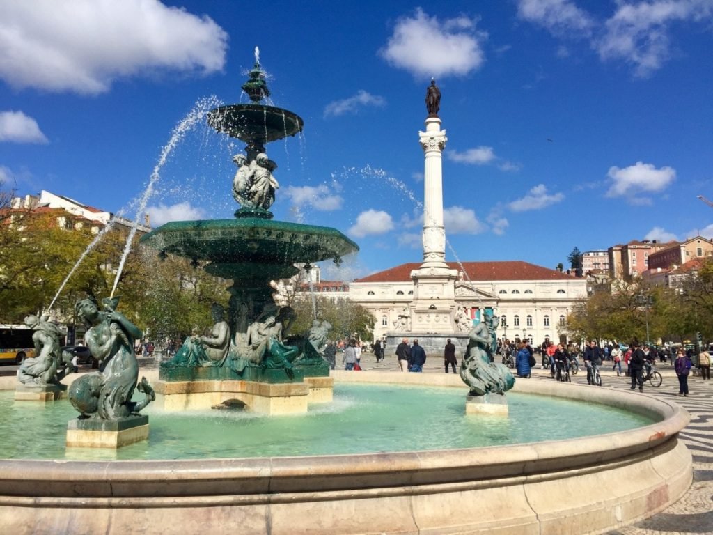 Lisbon in a day - Rossio square