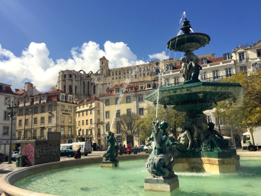 Lisbon in a day - Rossio Square