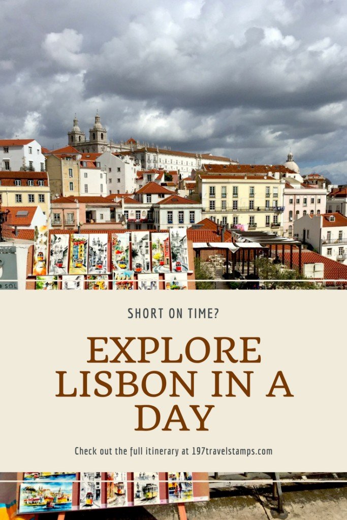 Lisbon in a day pin this for later