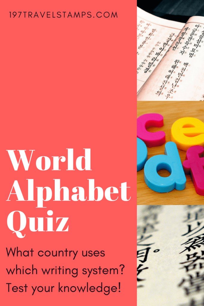 world alphabet quiz pinterest