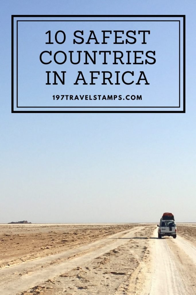 We created a safety score for each African country. Which are the top 10 safest countries in Africa 2019. #travel #africa #top10