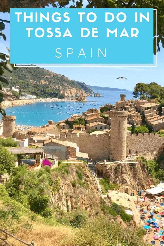 Read all about the best #activities in #Tossa de #mar on the #Costa #Brava in #Spain - the most #pristine #beaches and much more