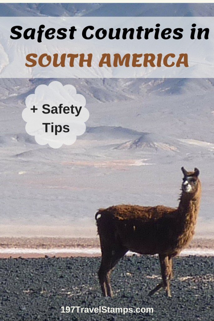 The safest countries in South America - By combining several international studies about safety, we created a comprehensive ranking of the safest countries in South America. #Safety #Travel #Tips #Southamerica