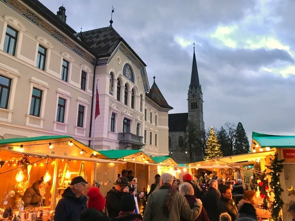 Liechtenstein Vaduz Christmas market