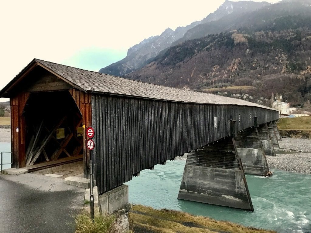 Liechtenstein places to visit Alte Rheinbrücke