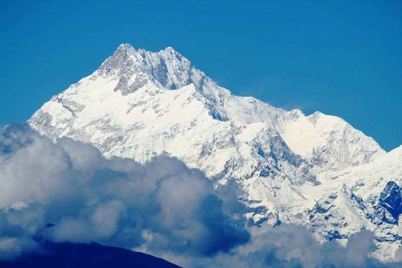 Mount Kanchenjunga can be seen from all over Sikkim. It is the 3rd hightest mountain in the world