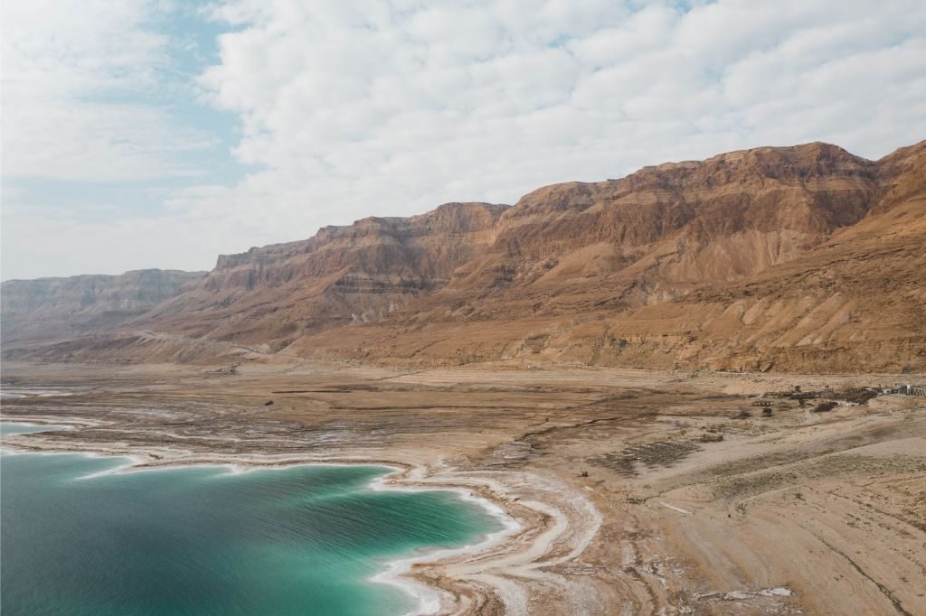 A view over the Dead Sea