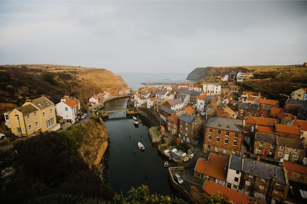 The village Staithes is one of the best places to visit on the North Yorkshire coast