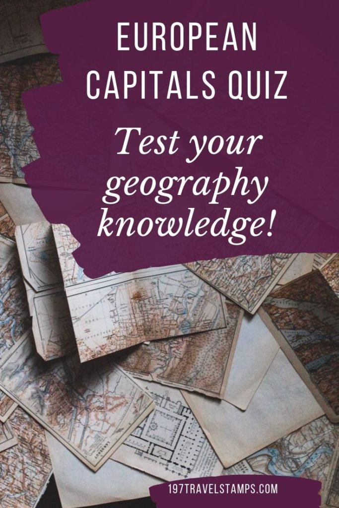 European country capitals quiz - Test your greography knowledge in this fun quiz. Guess the European capital and we reward you with a fun fact for every country