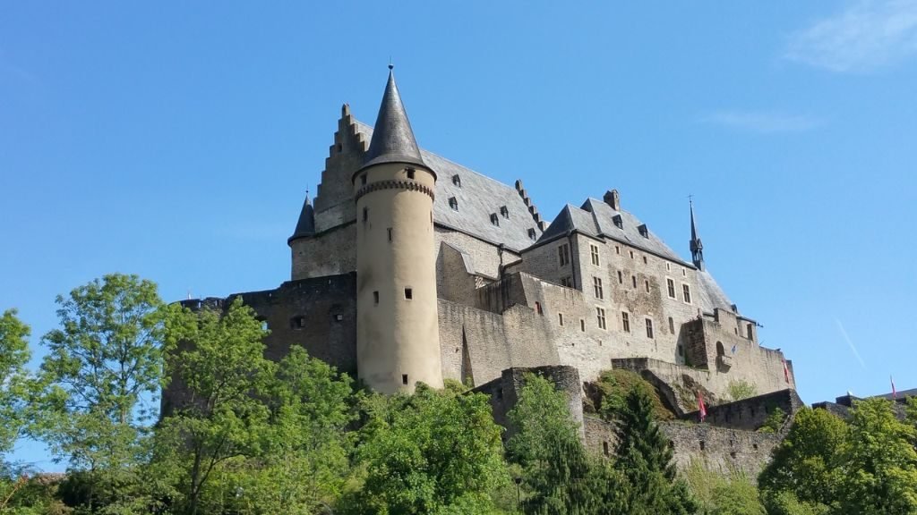 Vianden Castle is one of the top attractions and sights in Luxembourg