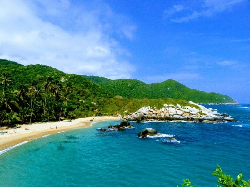 Caribbean coast of Colombia in two weeks Parque Tayrona national park, Colombia