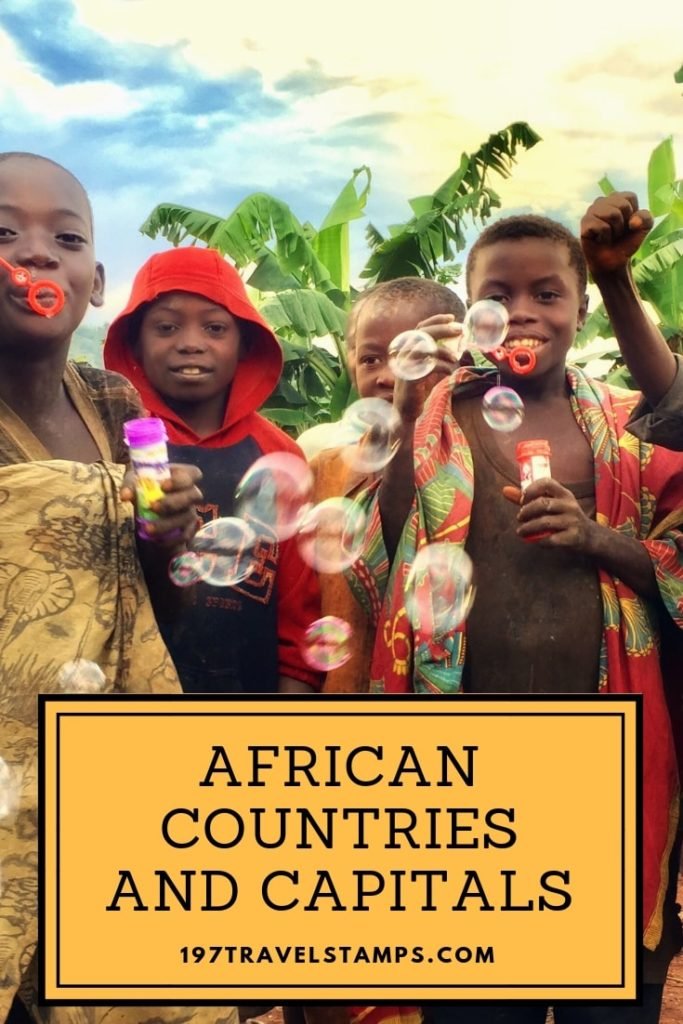 List Of African Countries And Capitals In Alphabetical Order 197 