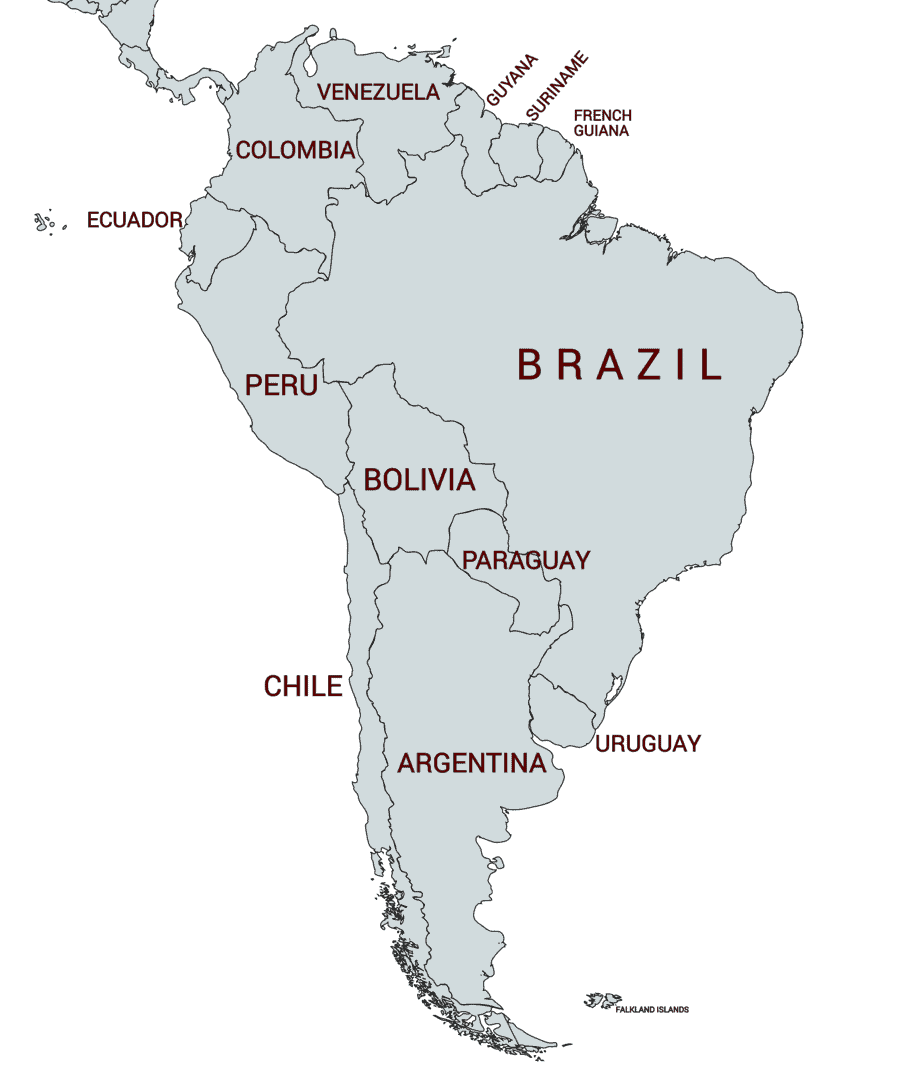 travel between south american countries