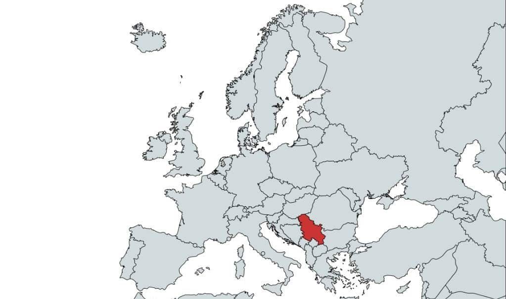 europe physical map quiz